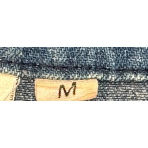Rumble‎ Seats Rare Vtg Women's Button Up Long Sleeve Soft Denim Jacket Size M - Picture 7 of 15